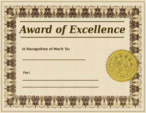 Anyone winning 'A Civil' can expect a fine certificate as proof of their excellence. Lucky them.