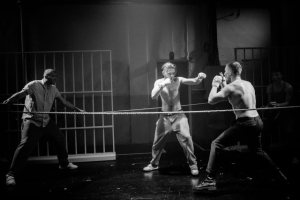 Hamlet Boxing - Hammersmith Riverside Studios photocredit Adam Trigg