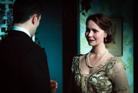 The Return of the Soldier, Tristan Bates Theatre, Zoe Rainey and Stewart Clarke, 2014. Courtesy Darren Bell