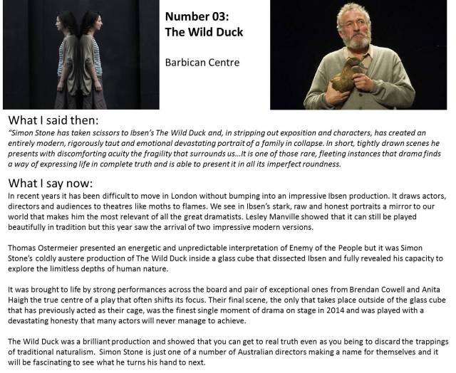 No 3 - The Wild Duck