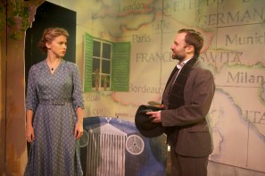 The Grand Tour 2 Zoë Doano (Marianne) Alastair Brookshaw (Jacobowsky) photo Annabel Vere