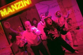 The Grand Tour 5 Natasha Karp, Nic Kyle, Vincent Pirillo, Michael Cotton, Samuel J Weir, Laurel Dooling Dougall, Alastair Brookshaw and Lizzie Wofford photo Annabel Vere