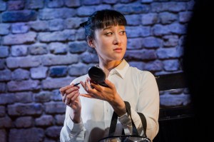 The Wanton Sublime - Inside Intelligence - Grimeborn at The Arcola Composed by Tarik O’Regan Libretto by Anna Rabinowitz Hai-Ting Chinn as Mary The Orpheus Sinfonia conducted by Andrew Griffiths Directed by Robert Shaw Designed by Gillian Argo Light