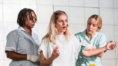 Denise Gough in People Places and Things Photo Johan Persson